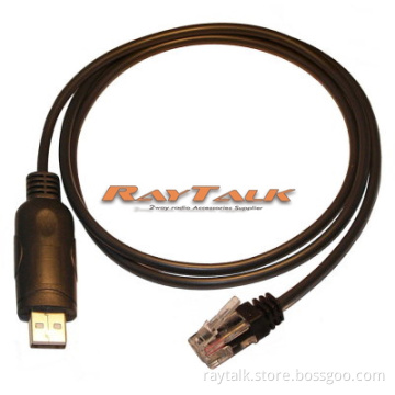 RIB-Less RS-232 Programming Cable for Motorola GM340 and Similar Radios